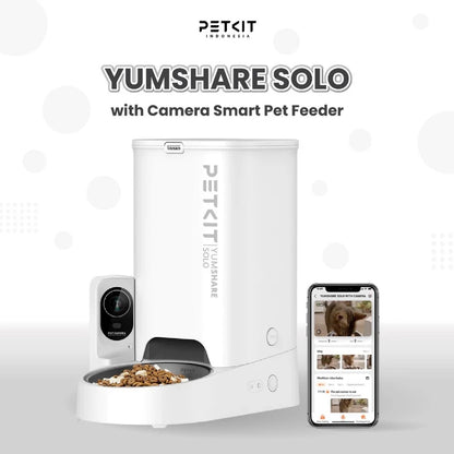 Camera Smart Pet Feeder – Automatic Food Dispenser dengan App Control & Kamera HD