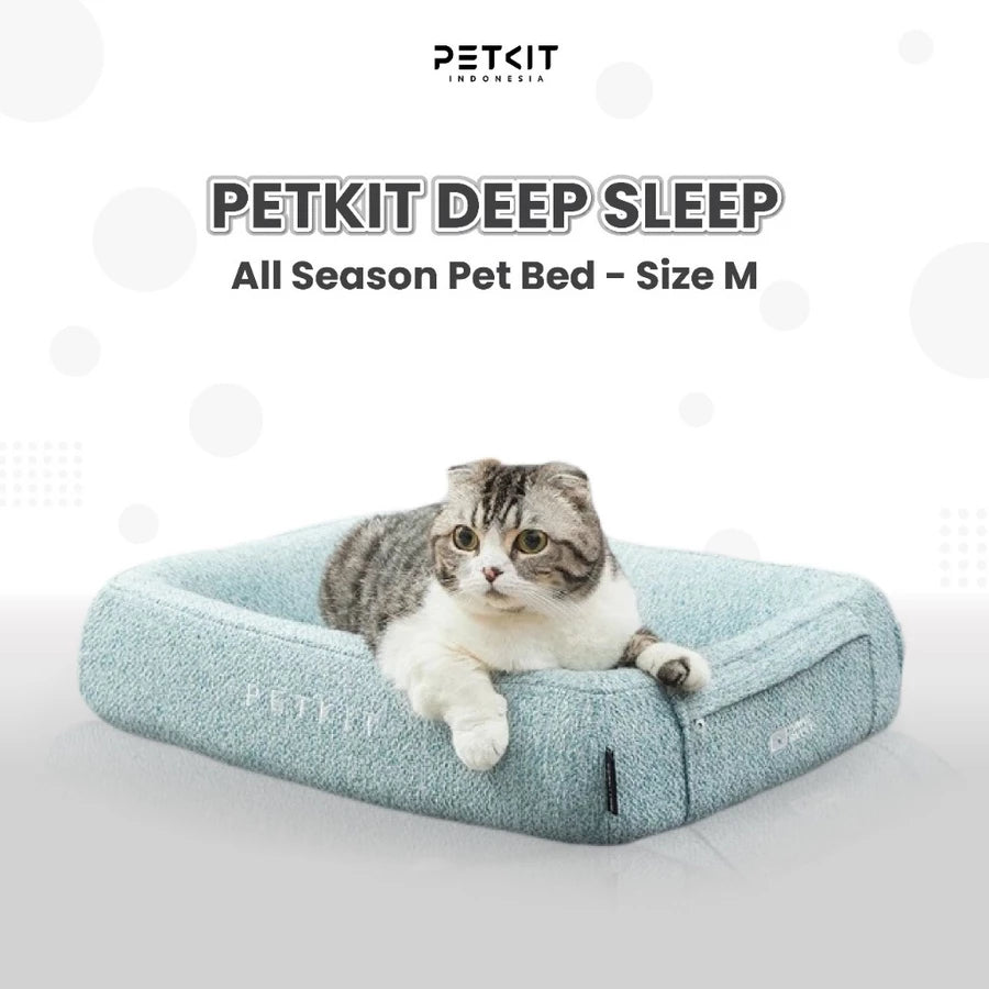 Deep Sleep All Season Pet Bed (M) – Kasur Anjing & Kucing Premium