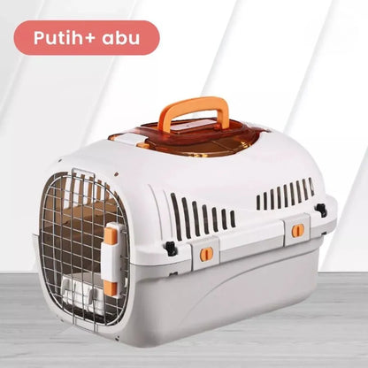 Pet Cargo Portable – Kandang Anjing & Kucing Kokoh dengan 4 Sistem Penguncian Aman