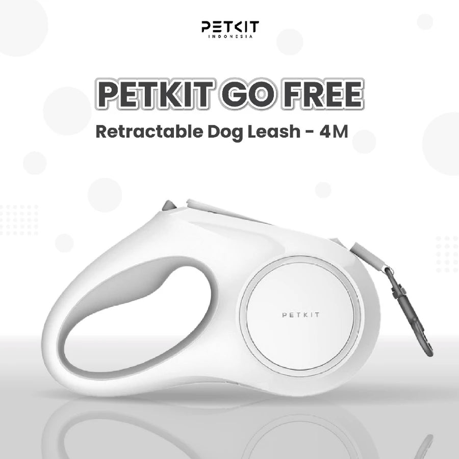 Retractable Dog Cat Leash 4M – Tali Anjing & Kucing Praktis dari Pet123