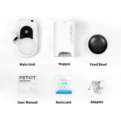 Camera Smart Pet Feeder – Automatic Food Dispenser dengan App Control & Kamera HD