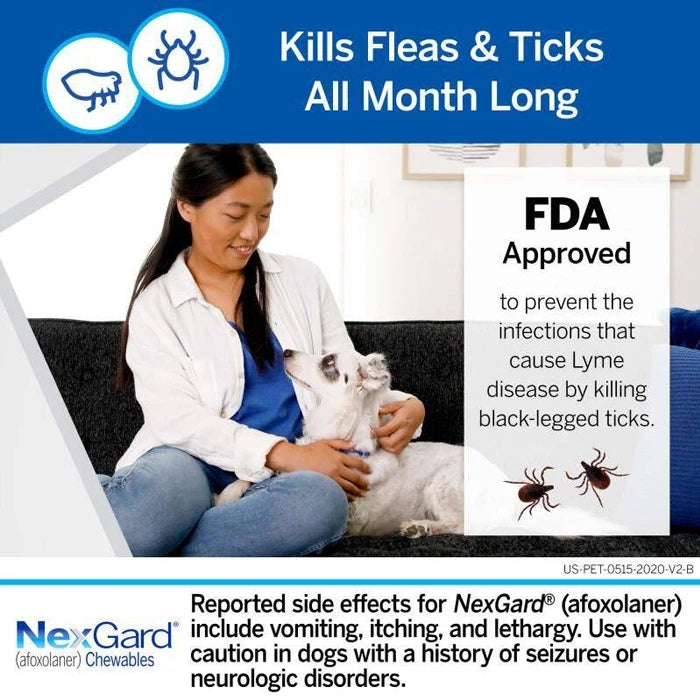NexGard Dog Obat Kutu Anjing Demodex dan Obat Cacing