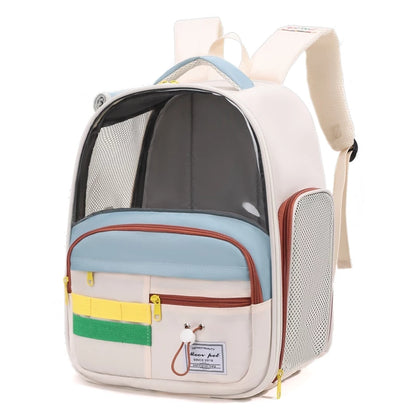 Tas Carrier Anjing & Kucing Stylish – Backpack & Hand-Carry Pet Carrier Bag