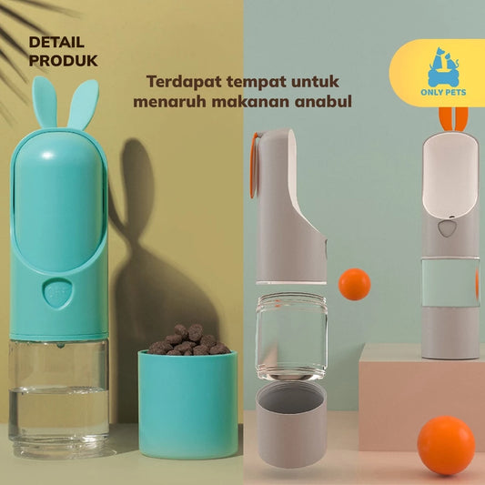 Botol Minum Anjing & Kucing Portable – Travel Water Bottle Anabul 400ml